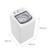 Lavadora de Roupas Consul 9KG Branca 127V CWB09BB - 11