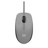 Mouse Com Fio MF400 Clique Silencioso Conexão USB 1200dpi Cabo de 180cm 3 Botões Cinza Multilaser -  - 1
