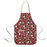 Avental de Cozinha Matelado 68cm X 48cm Estampado com Forro Plastificado Tecido Misto - Maça - 1