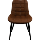 Ver imagem 4 de Kit 2 Cadeiras Romana Provence Poltrona Estofada Pu Vintage Retro Pés