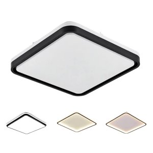 Lustre Plafon 3 em 1 LED Sobrepor Iluminaçao Moderno Decoraçao Quarto Sala de Estar Jantar Recepçao 