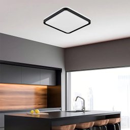 Lustre Plafon 3 em 1 LED Sobrepor Iluminaçao Moderno Decoraçao Quarto Sala de Estar Jantar Recepçao  - 10