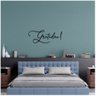 Adesivo Decorativo Parede Gratidão Fama Adesivos Adesivo Frase Gratidão - 2