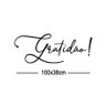 Adesivo Decorativo Parede Gratidão Fama Adesivos Adesivo Frase Gratidão - 3
