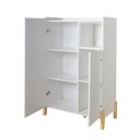Ver imagem 3 de ARMÁRIO ALTO FECHADO BRANCO COM NICHO SUPERIOR ABERTO 15MM