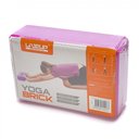 Ver imagem 2 de Bloco de Yoga 22,8x15,2x7,6 Live Up Rosa