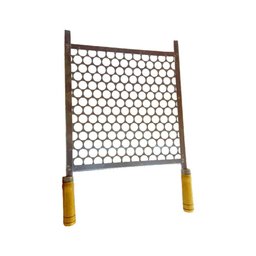 Grelha Galvanizada Tela Moeda para Churrasqueira 50x50cm - 1