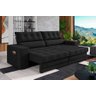 Sofá Oscar Plus 2,30m Retrátil/reclinável Suede Preto - Xflex - 1