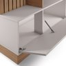 Estante Home para Tv 65 Polegadas Maceio Freijo Off White Clb - 4