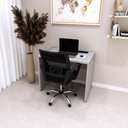 Ver imagem 1 de Plataforma Trabalho 90cm X 60cm 1 Cx de Tomada Pé Painel F5 Cor:cinza