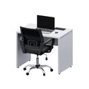 Ver imagem 2 de Plataforma Trabalho 90cm X 60cm 1 Cx de Tomada Pé Painel F5 Cor:cinza