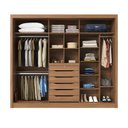 Ver imagem 6 de Guarda Roupas Mdf Portas Correr Gavetas Porta Jóia Montclair