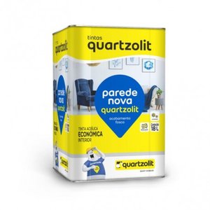 LATEX QUARTZOLIT PAREDE NOVA ECONOMICA 18 LITROS COR AREIA