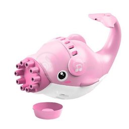 Kit 1 Golfinho Bolha Sabão Criança Infantil+ 3 Pilha Rosa 4 - 1