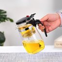 Ver imagem 2 de Chaleira Vidro 900ml com Infusor Bule Grande para Chá e Café