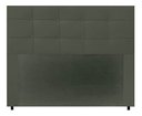 Ver imagem 3 de Banqueta Decorativa Josi Suede Azul Marinho - Mv Estofados Shop