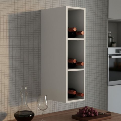 Nicho Aéreo de Cozinha 20cm 100% Mdf Phoenix Móvel na Caixa