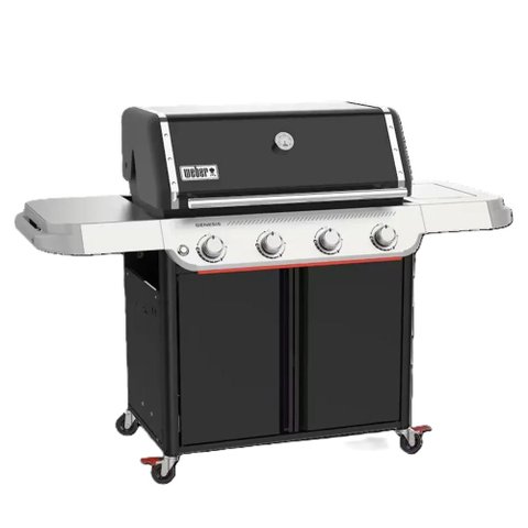 Churrasqueira a Gás Weber Genesis e-415 em Aço Inox Preto 4082070288
