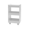 Carrinho Auxiliar Manicure Porta Esmaltes com Rodízio Branco - 2