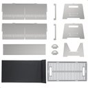 Ver imagem 5 de Churrasqueira Portátil Desmontável Inox Camping S-grill.inox