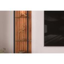 Ver imagem 5 de Estante P- Sala até 70 Polegadas Martino C- Prateleira Nichos e Rodapé 200x185cm Freijó-off White