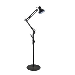 Luminaria Abajur Chao Articulada Metal E27 Iluminaçao Mesa Sofa Sala Estar Quarto Trabalho Estudos D - 10