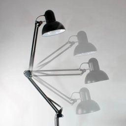 Luminaria Abajur Chao Articulada Metal E27 Iluminaçao Mesa Sofa Sala Estar Quarto Trabalho Estudos D - 6