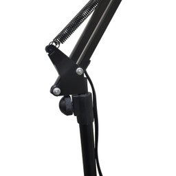 Luminaria Abajur Chao Articulada Metal E27 Iluminaçao Mesa Sofa Sala Estar Quarto Trabalho Estudos D - 4