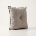 Ver imagem 5 de Kit 2 Almofadas Cheia Boucle Decorativa Moderna Elegante Fibra Siliconada Sala Quarto Poltrona Sofa
