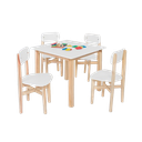 Ver imagem 2 de Kit Colore Mesa com 4 Cadeiras Infantil:branca