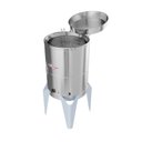 Ver imagem 6 de Fritadeira Elétrica Água e Óleo 24 Litros 5000w Skymsen com Termostato Automático em Aço Inox