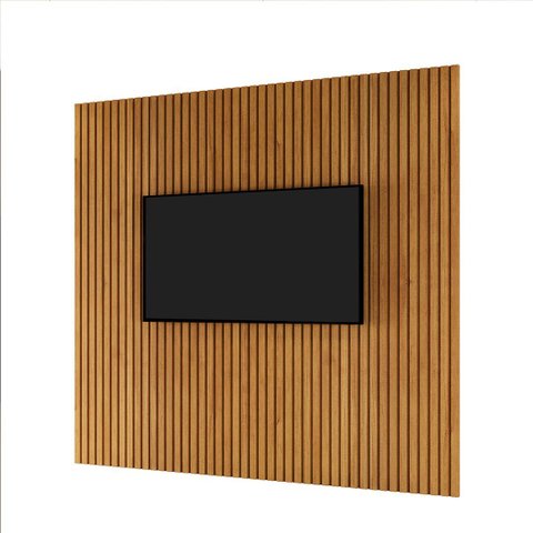 Painel Ripado para Tv 2,50m X 1,39m Naturalle - Mavaular