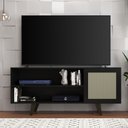 Ver imagem 1 de Rack de Tv até 65 Pol. Cuenca com 1 Porta - Preto