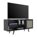 Ver imagem 2 de Rack de Tv até 65 Pol. Cuenca com 1 Porta - Preto