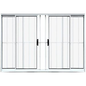 Vitro de Aluminio 4 Folhas com Grade Linha Leve:1,00 X 1,20/branco