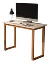 Ver imagem 2 de Mesa de Estudo com Pes de Madeira Compacta 90cm:off White
