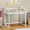 Mesa Infantil Desenho de Brincar Madeira Montessoriana Suza Branco Idimex - 1