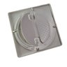 Ralo Anti-dengue Quadrado 10cm Abre Fecha Anti-inseto Branco:branco - 5