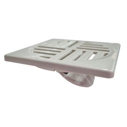 Ralo Anti-dengue Quadrado 10cm Abre Fecha Anti-inseto Branco:branco - 2