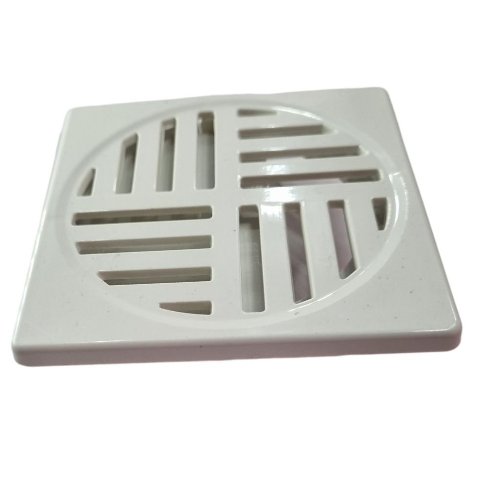 Ralo Anti-dengue Quadrado 10cm Abre Fecha Anti-inseto Branco:branco - 1