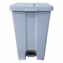 Ver imagem 1 de Cesto C/ Pedal 60l Retângular Cinza