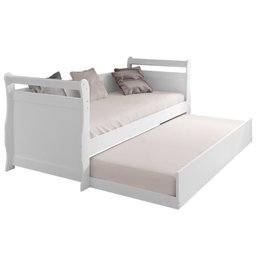 Bicama de Solteiro Bella Babá Branco Framar 100% Mdf Resistente - 6