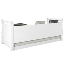 Bicama de Solteiro Bella Babá Branco Framar 100% Mdf Resistente - 8