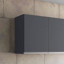 Ver imagem 4 de Armário Cozinha Aéreo 120cm 3 Portas Leticia A01 - D’Rossi