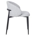 Ver imagem 6 de Cadeira P/ Mesa Jantar Estofada Courino ou Linho 2 unidades Cor:cinza com Preto