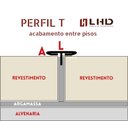 Ver imagem 5 de Perfil "t", Aço Inox 304, Escovado - 40 X 2 X 2980 Mm