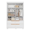 Ver mais imagens de Conjunto Quarto Infantil Completo Sole Branco/Freijó