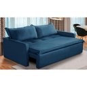 Ver imagem 1 de Sofá sem Caixa Retrátil e Reclinável 1,65m com Molas Kiara Suede Adonai Estofados