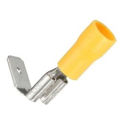 1000un Kit Terminal Hermafrodita Macho Fêmea 4 a 6mm Amarelo - 5
