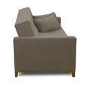 Ver imagem 7 de Sofá Cama 3 Lugares 2,00m Agnes Suede Capuccino Adonai Estofados